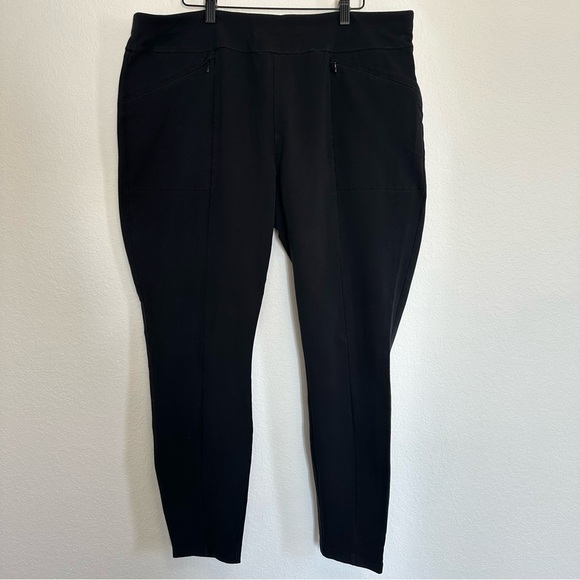 Susan Graver Black Weekend Pants Size XL - Picture 1 of 5